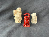 Asian Inspired Figurine Lot (3)