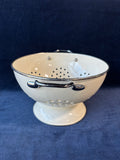 Apple Enamel Colander With Handles
