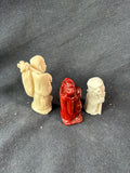 Asian Inspired Figurine Lot (3)