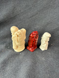 Asian Inspired Figurine Lot (3)