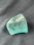 Siku Aqua Green Stone Etched Canadian Paperweight Handcrafted