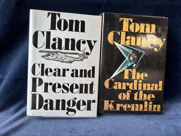 (A)Pair of Books By Tom Clancy