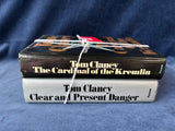 (A)Pair of Books By Tom Clancy