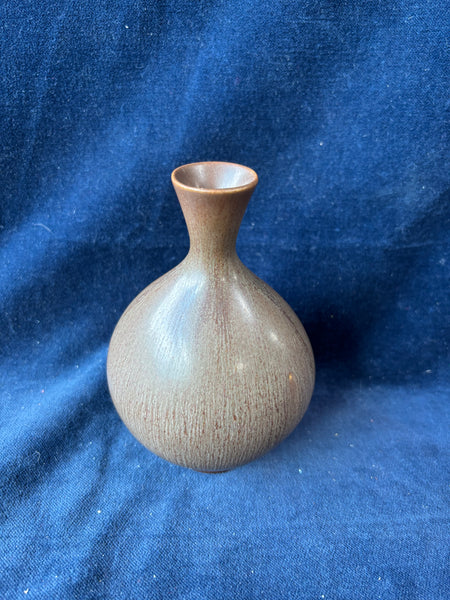 Unsigned Berndt Friberg Stoneware Mid Cantury Vase