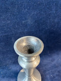 Pair Or Silver Tone Candlestick Holders