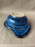 Pottery Flower Frog;Signed