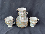 15-Piece Avance Limoges Teacup & Saucer Set