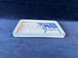 White And Blue Japanese Style Trinket Tray