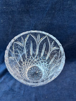 Heavy Cut Crystal Large Vase