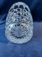 Heavy Cut Crystal Large Vase