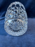 Heavy Cut Crystal Large Vase