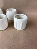 Set Of 8 Ceramic Napkin Rings