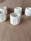 Set Of 8 Ceramic Napkin Rings