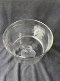 Clear Glass Trifle Dish