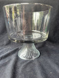 Clear Glass Trifle Dish