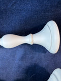 Pair Of Mid Century Wooden Candlestick Holders Made In Sweden