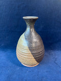 Earth Toned Studio Pottery Vase; Signed