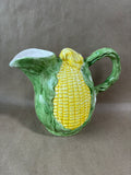 Ceramic Russ Corn Stalk Pitcher