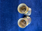 Pair Of Brass Shabbat Candlestick Holders Made In Israel Stamped