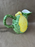 Ceramic Russ Corn Stalk Pitcher