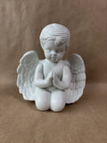 Ceramic Angel Cherub Praying Figurine *Read Description*