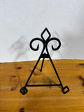 Black Speckled Metal Display Stand