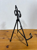 Black Speckled Metal Display Stand