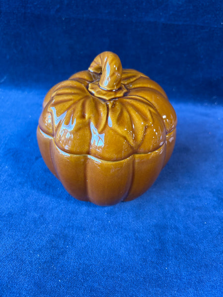 BIA Ceramic Pumpkin Container