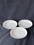 Set Of 3 Porcelain Creme Brulee Ramekin Dishes