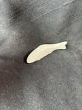Set Of 4 White Porcelain Koi Chopstick Rests