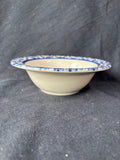 21-Piece Pfaltzgraff Blue Splatter Sponge Rim China Set