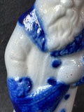 Salmon Falls Stoneware Style Pottery Christmas Santa Claus Ornament