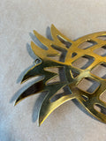 Brass Tone Pineapple Trivet
