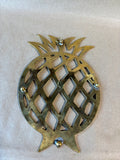Brass Tone Pineapple Trivet