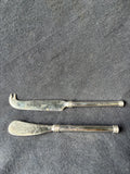 Boston Warehouse Christmas Tree Spreaders & Cheese Knives Lot (6)