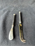 Boston Warehouse Christmas Tree Spreaders & Cheese Knives Lot (6)