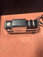 Chef'sChoice 100 Electric Kitchen Knife Sharpener.