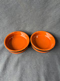 Set Of 2 Cermer Ramekins Terracotta Pottery Baking Dishes