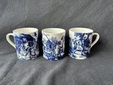 7-Piece Andrea By Sadek Williamsburg Country Courtship Plate/Mug Lot