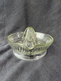 Glass Citrus Juicer Reamer