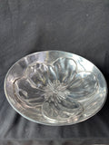 Mariposa Floral Metal Serving Bowl