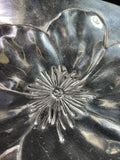 Mariposa Floral Metal Serving Bowl