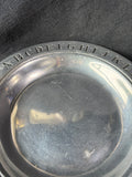 Wilton Pewter ABC 123 Plate Columbia PA