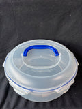 LocknLock Carrier Clear With Blue Handle