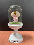 Winter Lane Musical Lighted Snowglobe Springtime Angel Pink