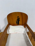Wooden Doll Rocking Cradle W/ Mattress And Pillow *Read Description*