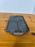 John Wright Gray Cast Iron The Gingerbread House Mold 2 Sided Baking Pan