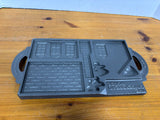 John Wright Gray Cast Iron The Gingerbread House Mold 2 Sided Baking Pan