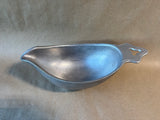 Wilton Armetale Pewter Tavern Footed Gravy Boat
