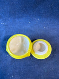Bright Yellow Floral Trinket Box